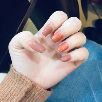 Bellagio Nails Spa - Lena did an awesome full set coffin shape with gel - Nail Salons Near Me - Tuscaloosa, Alabama