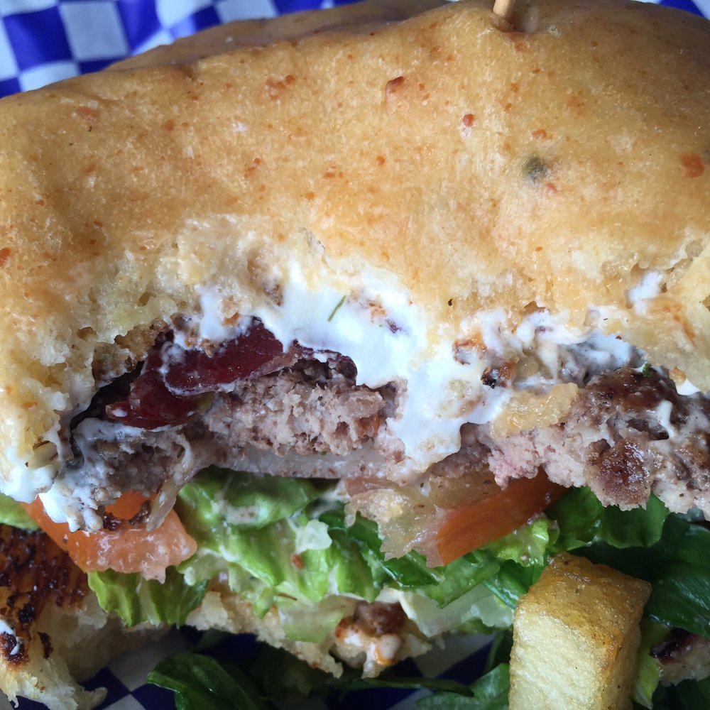 Daddio's Burger - The goat cheese. Love it. - Burgers Near Me - Beaumont, Texas