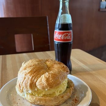 Kaffe Mercantile - Breakfast sandwich and a Mexican Coke. - Coffee & Tea Near Me - Ogden, Utah Kaffe Mercantile - Breakfast sandwich and a Mexican Coke. - Coffee & Tea Near Me - Ogden, Utah