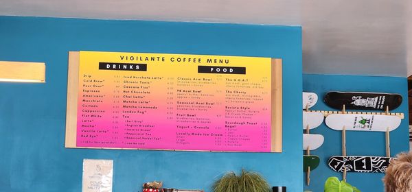 Menu photo 3 Vigilante Coffee Oceanside, CA Menu photo 3 Vigilante Coffee Oceanside, CA