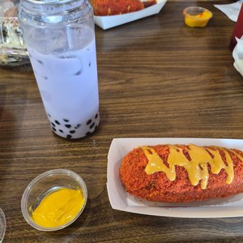 Sul Bing Su - ChungChun - Ube boba and hot cheetah half and half!! - Desserts Near Me - Houston, Texas Sul Bing Su - ChungChun - Ube boba and hot cheetah half and half!! - Desserts Near Me - Houston, Texas