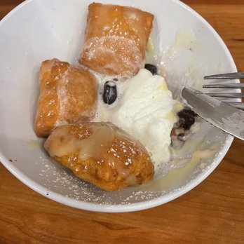 Ruby Slipper Central Business District - Of course, in NOLA so beignet ! Blueberry and lemon was today's special. - Breakfast & Brunch Near Me - New Orleans, Louisiana Ruby Slipper Central Business District - Of course, in NOLA so beignet ! Blueberry and lemon was today's special. - Breakfast & Brunch Near Me - New Orleans, Louisiana