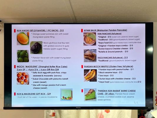 Menu photo 1 Kuih Cafe New York, NY Menu photo 1 Kuih Cafe New York, NY