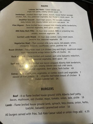 Menu photo 2 Embarcadero Wine & Oyster Bar Calgary, AB