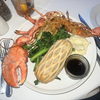 Steinhilber's Restaurant - I had the Beef Wellington with a half stuffed lobster on the side. - Seafood Near Me - Virginia Beach, Virginia Steinhilber's Restaurant - I had the Beef Wellington with a half stuffed lobster on the side. - Seafood Near Me - Virginia Beach, Virginia