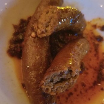 Le Petit Restaurant - Merguez North African lamb sausage w/ Harissa. - French Near Me - Sherman Oaks, California Le Petit Restaurant - Merguez North African lamb sausage w/ Harissa. - French Near Me - Sherman Oaks, California