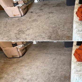 Only Way Carpet Cleaning - Before and after picture and a larger after photo of living room. - Carpet Cleaning Near Me - Zanesville, Ohio Only Way Carpet Cleaning - Before and after picture and a larger after photo of living room. - Carpet Cleaning Near Me - Zanesville, Ohio