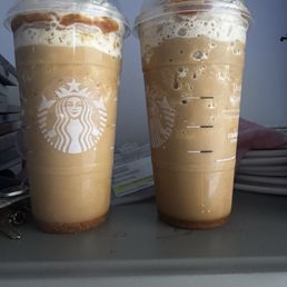 My drink that was made by another location