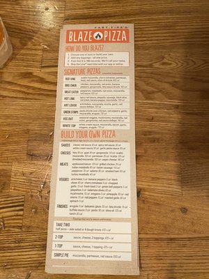Menu photo 5 Blaze Pizza Davie, FL Menu photo 5 Blaze Pizza Davie, FL