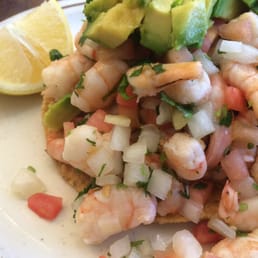Shrimp Tostada
