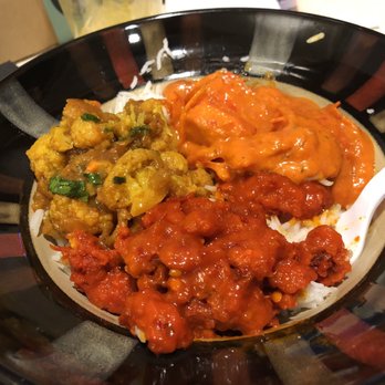 Bismillah Kabob N Curry Cafe - Cauliflower, chicken 65, and chicken tikka. - Indian Near Me - Warren, Michigan