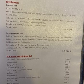 Moby Dick - Speisekarte - Sports Bars Near Me - Damp, SH