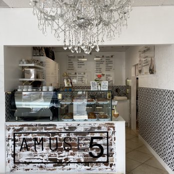 Amuse 5 Bakery - Classy, rustic, boho-chic entrance, where you walk up to order. Lovely pastries, espresso machine, and menu! - Bakeries Near Me - Bradenton, Florida Amuse 5 Bakery - Classy, rustic, boho-chic entrance, where you walk up to order. Lovely pastries, espresso machine, and menu! - Bakeries Near Me - Bradenton, Florida