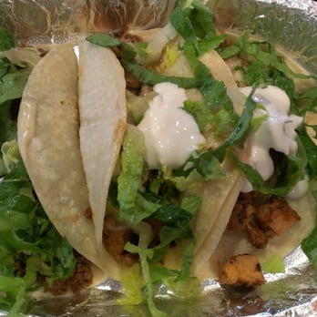El Queso-Fresh Mexican Grill - 2 chicken and one ground beef on corn - Tex-Mex Near Me - Plano, Texas