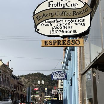 The Frothy Cup - Signage - Coffee & Tea Near Me - Idaho Springs, Colorado The Frothy Cup - Signage - Coffee & Tea Near Me - Idaho Springs, Colorado