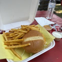 Barclays Burgers - Delicious food! Burgers come with fries