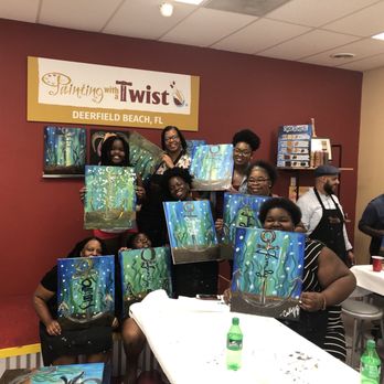Painting with a Twist - Paint & Sip Near Me - Deerfield Beach, Florida Painting with a Twist - Paint & Sip Near Me - Deerfield Beach, Florida