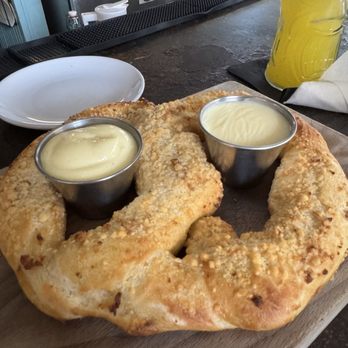 Shot and Bottle - Garlic herb pretzel - Bars Near Me - Lancaster, Pennsylvania Shot and Bottle - Garlic herb pretzel - Bars Near Me - Lancaster, Pennsylvania