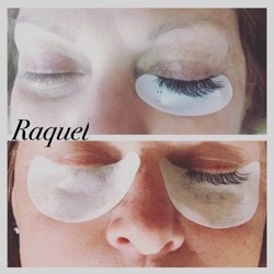 Lashes by Raquel - Before & after