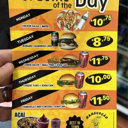 Daily specials on weekdays. In my opinion the best deals are on Wed and Thu