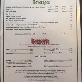 Magoo's Restaurant - Drinks and Desserts - Breakfast & Brunch Near Me - Omak, Washington Magoo's Restaurant - Drinks and Desserts - Breakfast & Brunch Near Me - Omak, Washington