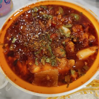 China Spice - a bowl of soup with meat and vegetables - Seafood Near Me - Jersey City, New Jersey China Spice - a bowl of soup with meat and vegetables - Seafood Near Me - Jersey City, New Jersey