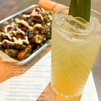 Joey’s Burger Bar - Honey pineapple sour - American Near Me - Oak Ridge, North Carolina Joey’s Burger Bar - Honey pineapple sour - American Near Me - Oak Ridge, North Carolina