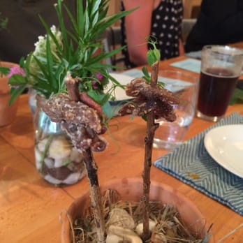 PAWPAW - Duck tongues and rhubarb mustard - New American Near Me - Greenport, New York