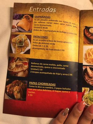 Menu photo 2 La Colombiana Mexicali, BCN