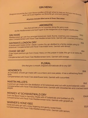 Menu photo 3 The Punch Tavern London, XGL Menu photo 3 The Punch Tavern London, XGL
