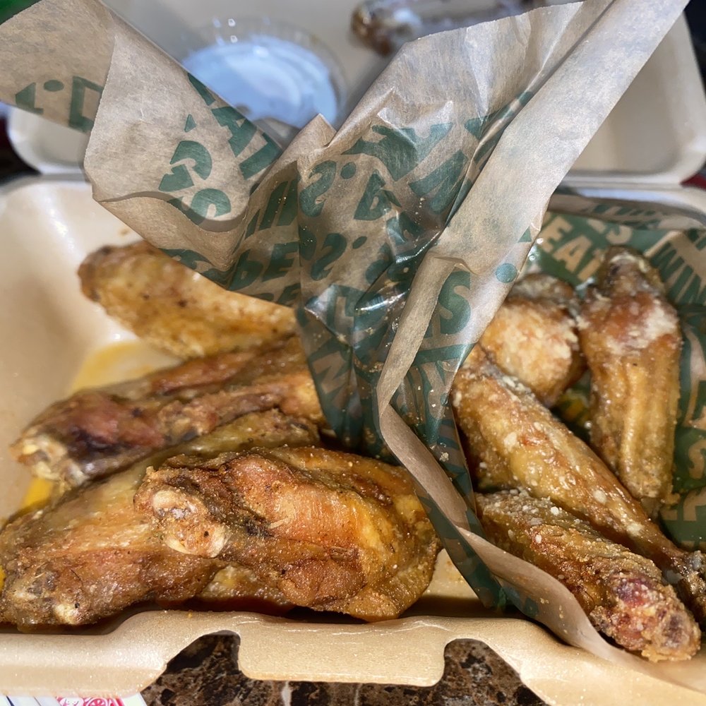 Wingstop - BS wings. Just covered in oil. - Chicken Wings Near Me - Lake Forest, California Wingstop - BS wings. Just covered in oil. - Chicken Wings Near Me - Lake Forest, California