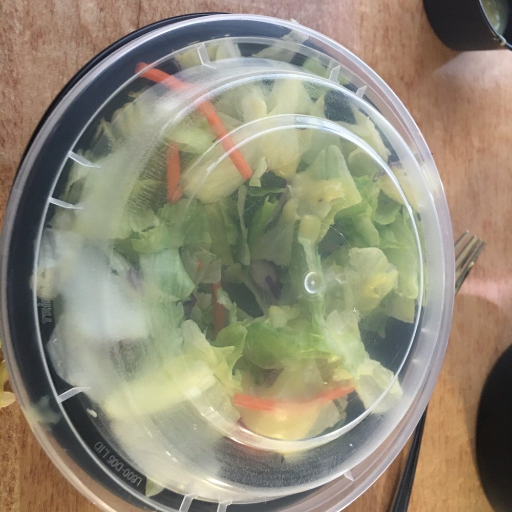 King Tut Grill - The salads are obviously just a bag mix thrown into plastic containers. - Burgers Near Me - Simpsonville, South Carolina King Tut Grill - The salads are obviously just a bag mix thrown into plastic containers. - Burgers Near Me - Simpsonville, South Carolina