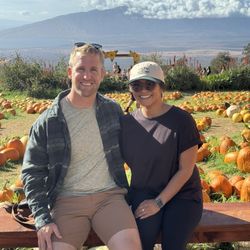 Bezdik Kassab Law Group - Me and my forever at the Kula pumpkin patch in Maui