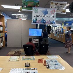 St Clair County Main Library - Geode match up