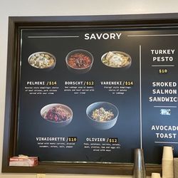 Savory options, all good!