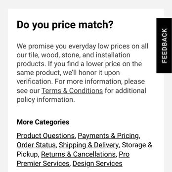 Floor & Decor - Price match policy - Home Decor Near Me - Tampa, Florida Floor & Decor - Price match policy - Home Decor Near Me - Tampa, Florida