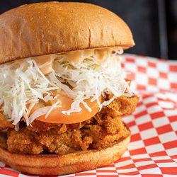 Corner Grille - Crispy Chicken on Brioche bun