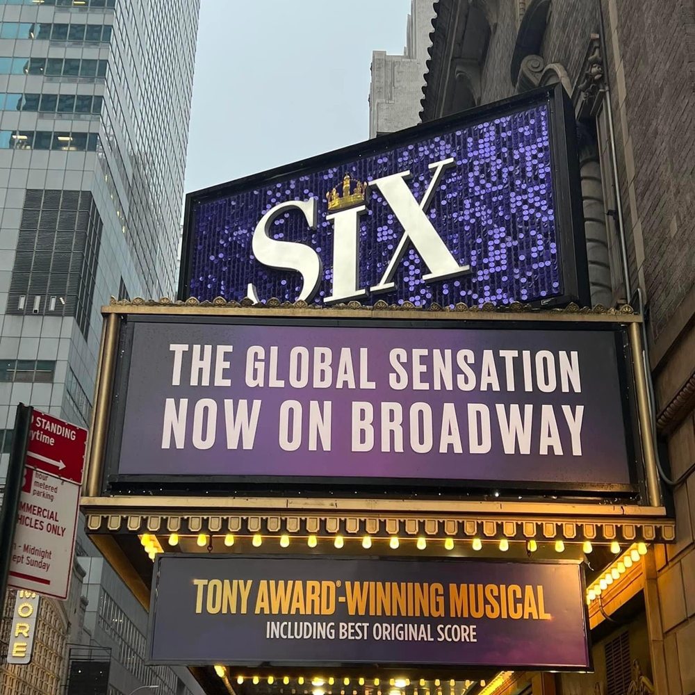 Six - Outside of theater - Performing Arts Near Me - New York, New York Six - Outside of theater - Performing Arts Near Me - New York, New York