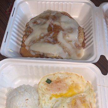 808 Grindz Cafe - Banana pancakes, steak and eggs, spam eggs n rice - Cafes Near Me - Lahaina, Hawaii