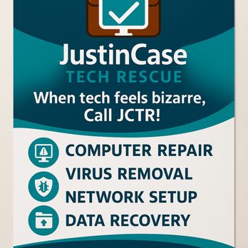Justin Case Tech Rescue - IT Services & Computer Repair Near Me - Gahanna, Ohio Justin Case Tech Rescue - IT Services & Computer Repair Near Me - Gahanna, Ohio