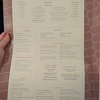 Monterey - Dinner menu (September 2024) - New American Near Me - New York, New York Monterey - Dinner menu (September 2024) - New American Near Me - New York, New York