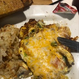 Way overcooked omelette Way overcooked omelette