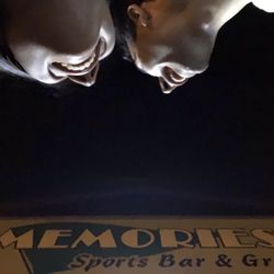 Memories Sports Bar - Outside! Beautiful night