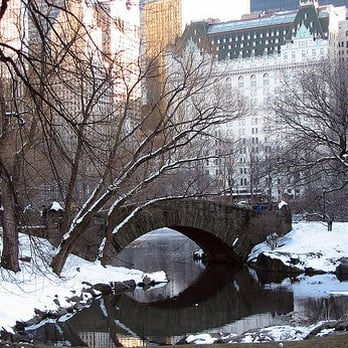 Gapstow Bridge - Gapstow Bridge during the Winter - Landmarks & Historical Buildings Near Me - New York, New York