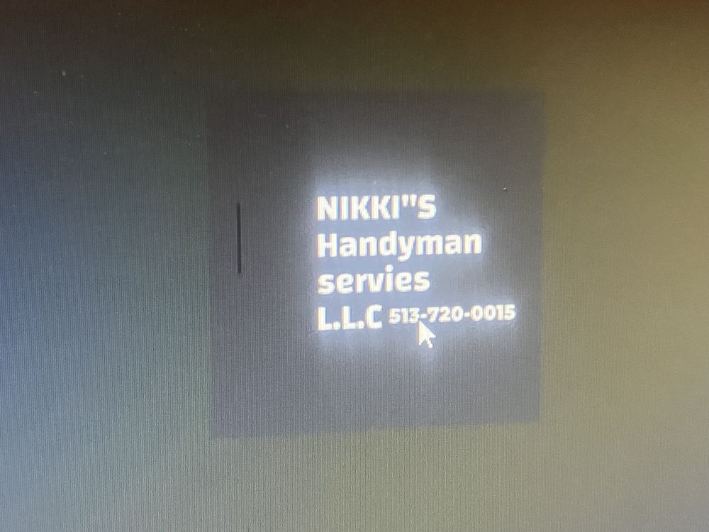 Slide of Nikki’s Handyman Services