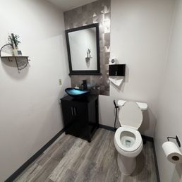 Clean bathroom