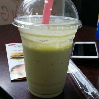 Grill Cottage - Avocado and soy milk smoothie. Pretty good. I told my bf that it would be nice to add a banana and yogurt. - Diners Near Me - Toronto, Ontario