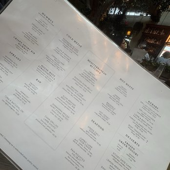 ABA - Excellent menu - Mediterranean Near Me - Nashville, Tennessee