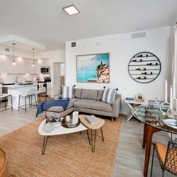 Riverland Apartments - Living Room 1