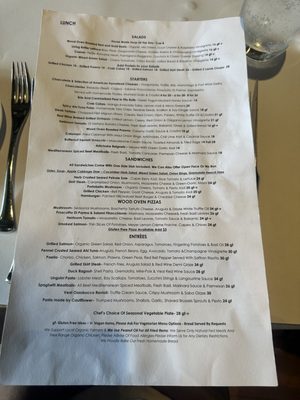 Menu photo 6 Central Park Bistro San Mateo, CA